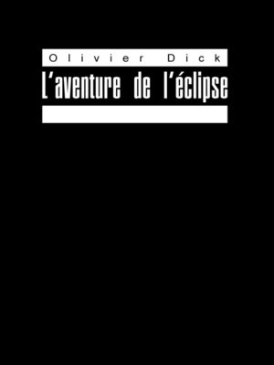 cover image of L'aventure de l'éclipse
